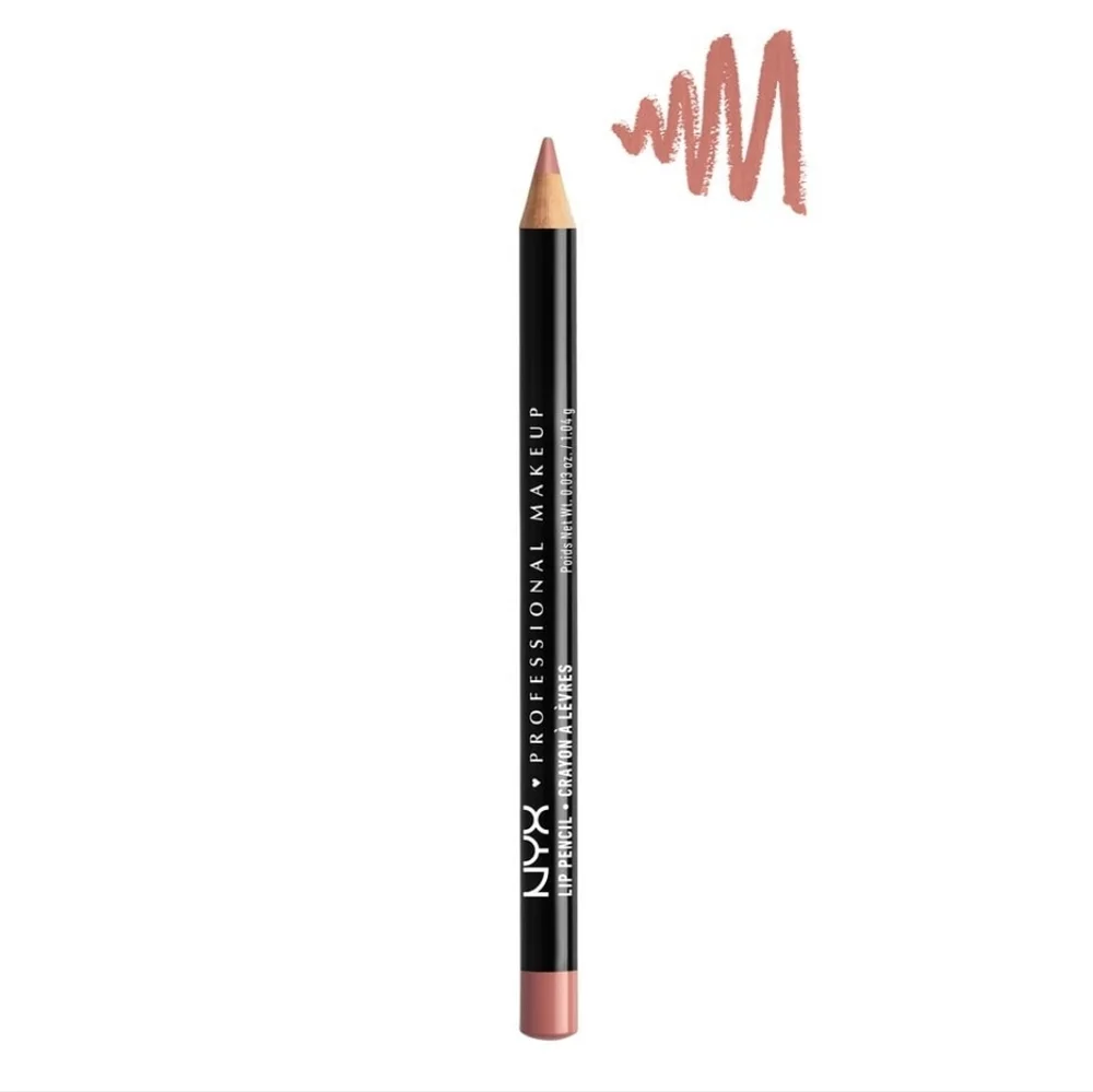 NYX Slim Lip Liner Pencil Nude Pink